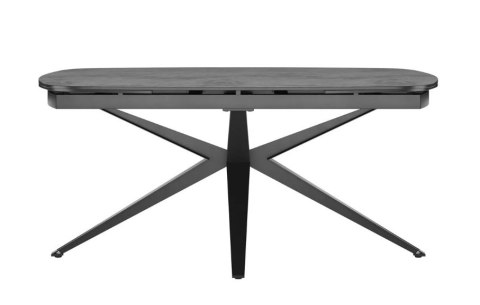 [na zamówienie] Stół rozkładany Lazio 170-250x100 cm, blat ceramiczny, kolor antracyt