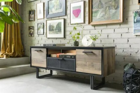 (R, defekt) Szafka RTV 150 cm H&H Avalon/ Avalox driftwood (R, defekt) Szafka RTV 150 cm H&H Avalon/ Avalox driftwood
