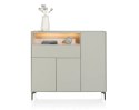 (R) Nowoczesna Komoda Dressette NOON Xooon 148 cm Silk Grey