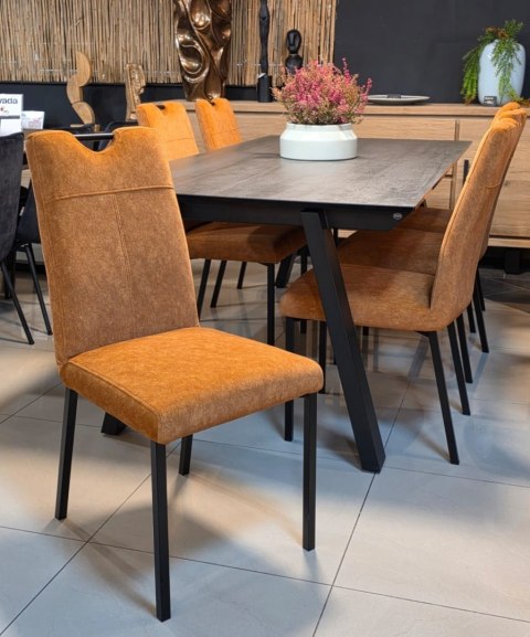 [R, od ręki] Stół rozkładany Henders & Hazel Stanford 200 +80 x 100 cm ceramika naszkle hartowanym