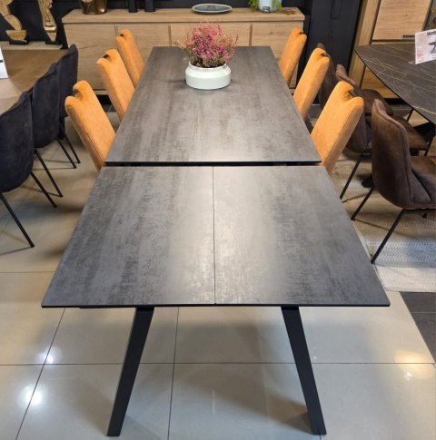 [R, od ręki] Stół rozkładany Henders & Hazel Stanford 200 +80 x 100 cm ceramika naszkle hartowanym