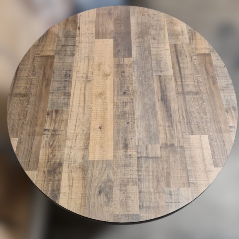 [M] Stół Avalox 130 x 110 cm driftwood/vitage oak centralna noga