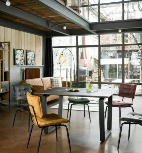 [na zamówienie] Krzesło H&H Manou musztardowe