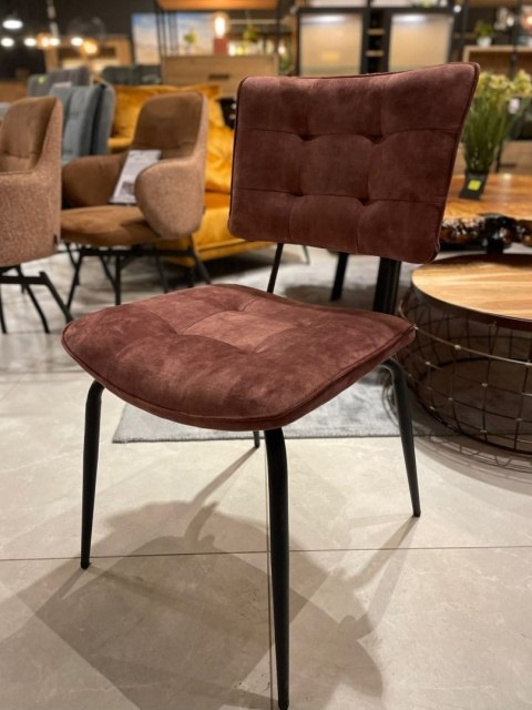 [na zamówienie] Krzesło H&H Manou red wine