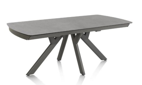 Defekt #1 Stół Henders& Hazel Vegas 200+ 80 x 100 cm ceramika na szkle hartowanym antracyt