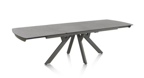 Defekt #1 Stół Henders& Hazel Vegas 200+ 80 x 100 cm ceramika na szkle hartowanym antracyt