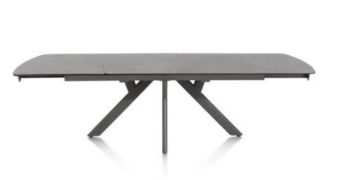 Defekt #1 Stół Henders& Hazel Vegas 200+ 80 x 100 cm ceramika na szkle hartowanym antracyt