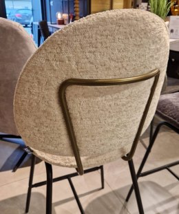 Hoker/ krzesło barowe Coco Maison Kjel Creme