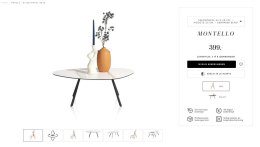 (K, defekt) Stolik kawowy Xooon Montello white