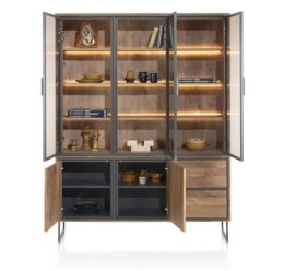 Witryna TRAPANI - 160 cm Henders& Hazel Mangifera Smoked
