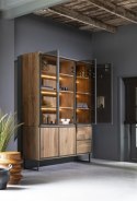Witryna TRAPANI - 160 cm Henders& Hazel Mangifera Smoked