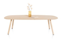 Stół Jadalniany NIORA 210x110 cm - Dąb Naturalny Fornir