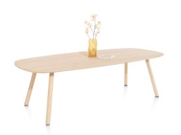 Stół Jadalniany NIORA 210x110 cm - Dąb Naturalny Fornir