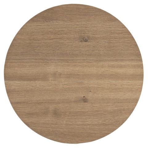 Stolik Kawowy ZADE Okrągły Ø 60 cm, fornir dębowy Dune, podstawa cylindryczna Stolik Kawowy ZADE Okrągły Ø 60 cm, fornir dębowy Dune, podstawa cylindryczna