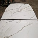 (defekt) Stół rozkładany ceramiczny PADOVA Xooon (180-240) cm, jasny, Nogi grafitowe (defekt) Stół rozkładany ceramiczny PADOVA Xooon (180-240) cm, jasny, Nogi grafitowe