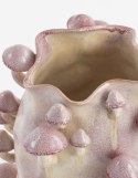 [na zamówienie] artystyczny wazon ceramiczny Harriet COCOmaison 48 cm z grzybami 3D