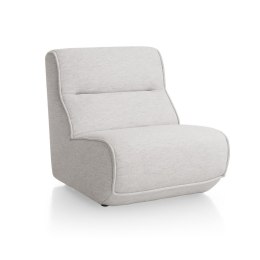 Element modułowy/ fotel Dublin 1-osobowy bez podłokietników, wysokie oparcie, sprężyny kieszeniowe