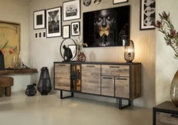 (M) Komoda H&H AVALON/ Avalox 200 cm driftwood