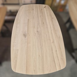 (K, od ręki ) Stół Xooon Arvada 190 x 100 cm Oval lity dąb