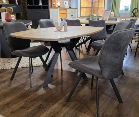 Krzesło Happy@ Home Semmi Off Black