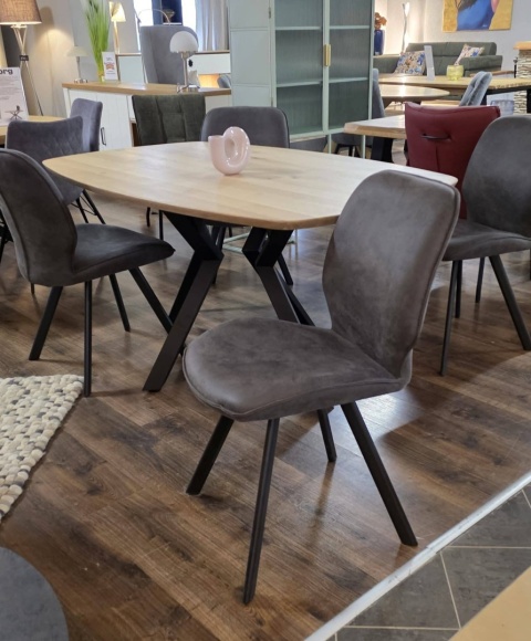 Krzesło Happy@ Home Semmi Off Black