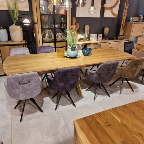 (M) Stół rozkładany NYON Henders& Hazel 200+80 x 100 cm, fornir dębowy, kolor Dune Oak