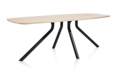 (M, od ręki) Stół Xooon Arvada 220 x 110 cm Oval lity dąb