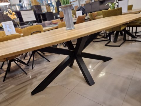 (M, od ręki) Stół Xooon Arvada 220 x 110 cm Oval lity dąb