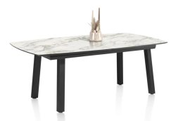 [M, od ręki defekt #1] Stół Henders& Hazel Palace 190+ 60 x 110 cm biały 4 klasyczne nogi