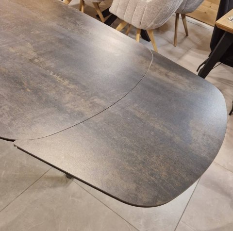 (T - od ręki DEFEKT) Stół Lazio Henders& Hazel 170 x 100 (+ 2 x 40 cm) ceramika