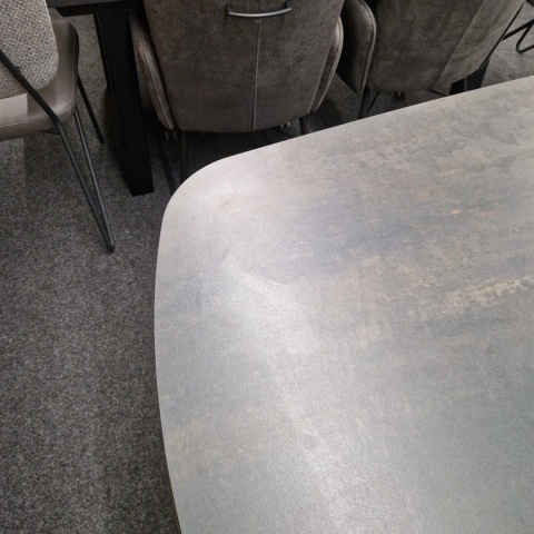 (T - od ręki DEFEKT) Stół Lazio Henders& Hazel 170 x 100 (+ 2 x 40 cm) ceramika