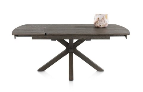 (R, od ręki) Stół rozkładany Henders & Hazel Nyon 140-190x100 cm, fornir dębowy, kolor bazalt (R, od ręki) Stół rozkładany Henders & Hazel Nyon 140-190x100 cm, fornir dębowy, kolor bazalt