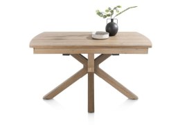 (R, od ręki) Stół rozkładany Henders & Hazel Nyon 140-190x100 cm, fornir dębowy, kolor dune natural