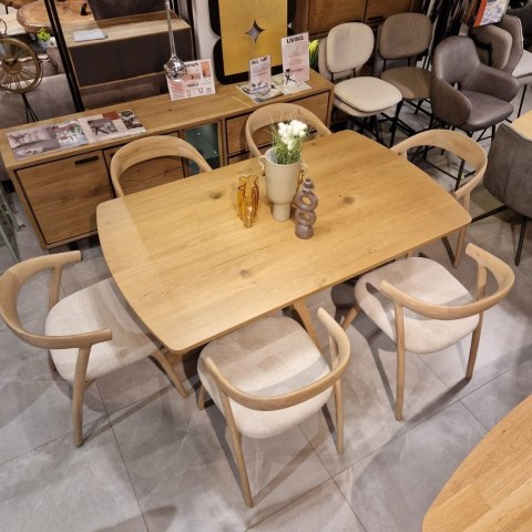 (R, od ręki) Stół rozkładany Henders & Hazel Nyon 170-230x100 cm, fornir dębowy, kolor dune natural (R, od ręki) Stół rozkładany Henders & Hazel Nyon 170-230x100 cm, fornir dębowy, kolor dune natural