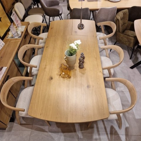 (R, od ręki) Stół rozkładany Henders & Hazel Nyon 170-230x100 cm, fornir dębowy, kolor dune natural (R, od ręki) Stół rozkładany Henders & Hazel Nyon 170-230x100 cm, fornir dębowy, kolor dune natural