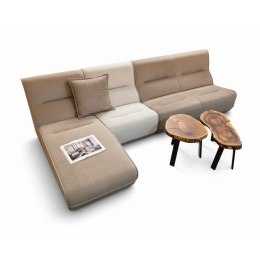Sofa modułowa Dublin 326 cm (Układ Szezlong+2+1), wysokie oparcie, sprężyny kieszeniowe