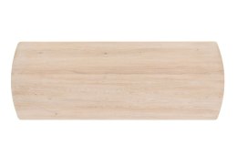 Stół do jadalni NIORA 240x100 cm, blat fornir dębowy naturalny, nogi lite drewno dębowe