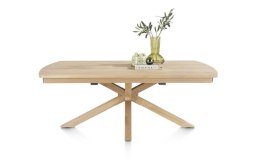 (T, K, od ręki) Stół rozkładany NYON Henders & Hazel 200-280x100 cm, fornir dębowy, kolor natural sand