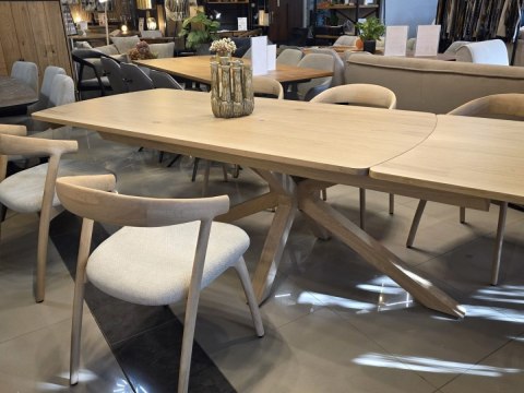 (T, K, od ręki) Stół rozkładany NYON Henders & Hazel 200-280x100 cm, fornir dębowy, kolor natural sand (T, K, od ręki) Stół rozkładany NYON Henders & Hazel 200-280x100 cm, fornir dębowy, kolor natural sand