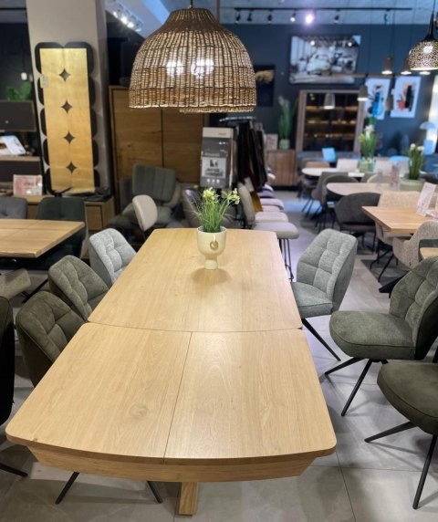 (T, K, od ręki) Stół rozkładany NYON Henders & Hazel 200-280x100 cm, fornir dębowy, kolor natural sand (T, K, od ręki) Stół rozkładany NYON Henders & Hazel 200-280x100 cm, fornir dębowy, kolor natural sand