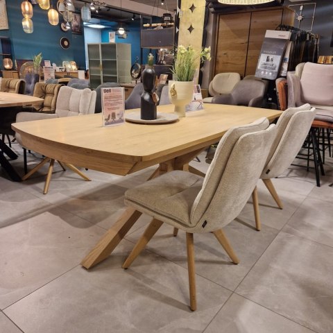 (T, K, od ręki) Stół rozkładany NYON Henders & Hazel 200-280x100 cm, fornir dębowy, kolor natural sand (T, K, od ręki) Stół rozkładany NYON Henders & Hazel 200-280x100 cm, fornir dębowy, kolor natural sand