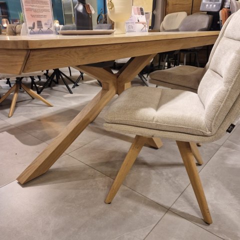 (T, K, od ręki) Stół rozkładany NYON Henders & Hazel 200-280x100 cm, fornir dębowy, kolor natural sand (T, K, od ręki) Stół rozkładany NYON Henders & Hazel 200-280x100 cm, fornir dębowy, kolor natural sand