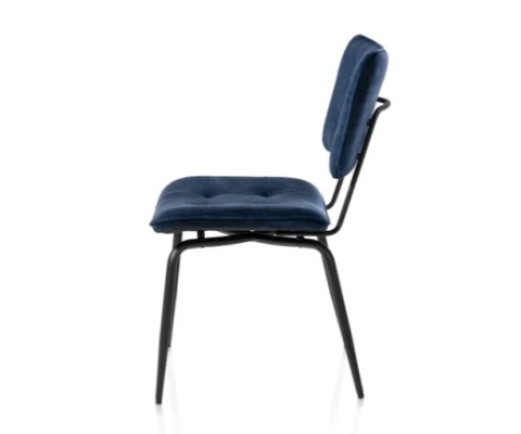 [na zamówienie] Krzesło H&H Manou niebieskie