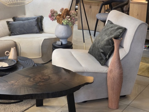 Element modułowy/ fotel Dublin 1-osobowy bez podłokietników, wysokie oparcie, sprężyny kieszeniowe