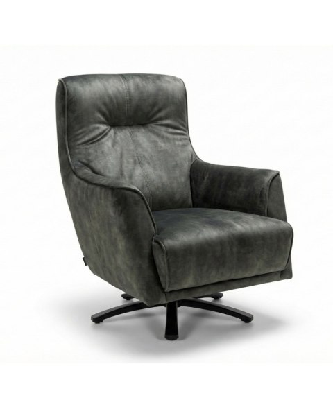 Fotel ROSKILDE, Tapicerka Welurowa TORRE (Water Blocked), Kolor Butelkowa Zieleń