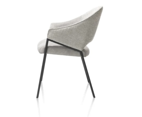 Krzesło Xooon Nolan Jasnoszare