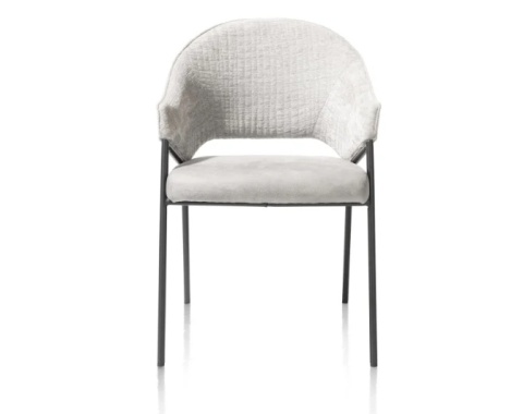 Krzesło Xooon Nolan Jasnoszare