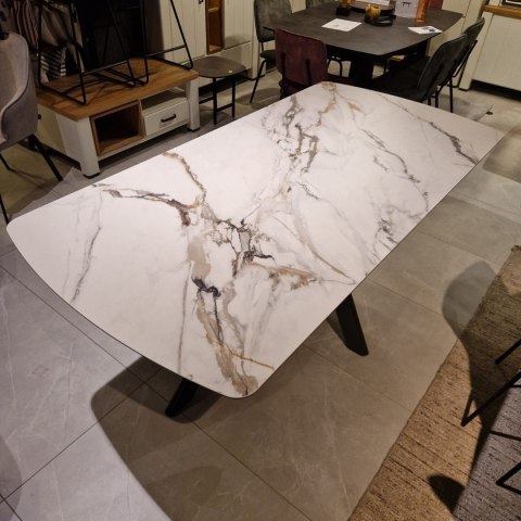 (M#3) Stół Henders& Hazel Vegas 200+ 80 x 100 cm ceramika na szkle hartowanym