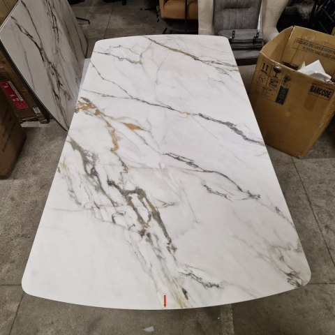 (M#3) Stół Henders& Hazel Vegas 200+ 80 x 100 cm ceramika na szkle hartowanym