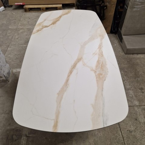 [M, DEFEKT #1] Stół rozkładany Xooon Montello 200 + 2 x 50 cm x 100 cm ceramika na szkle hartowanym